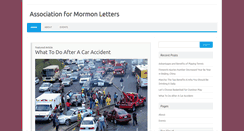 Desktop Screenshot of mormonletters.org