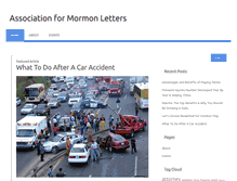 Tablet Screenshot of mormonletters.org